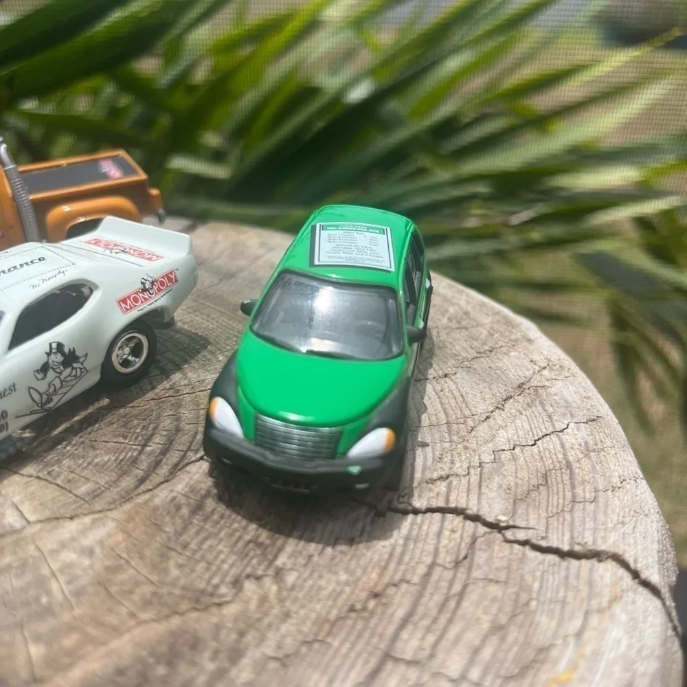 4 Johnny Lighting die cast  Monopoly themed cars-2002